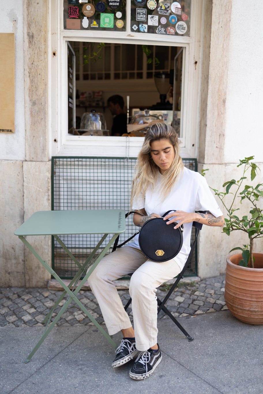 Noite Circle Bag - Runde Handtasche
