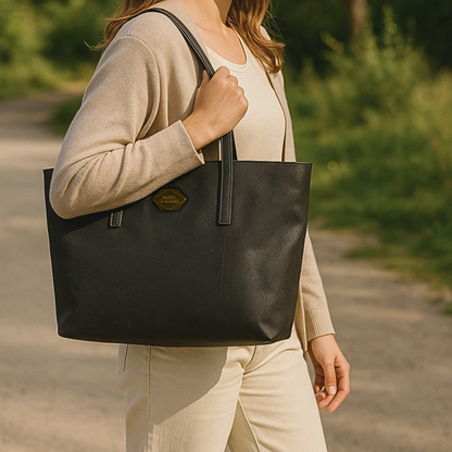 Noir Tote Bag - Große Handtasche