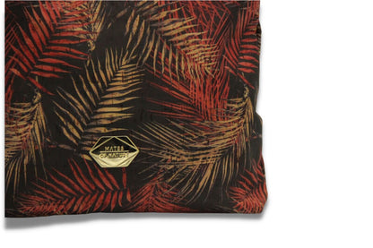 Shopper - Large bag in palm leaves cork 